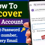 How To Recover Gmail Password